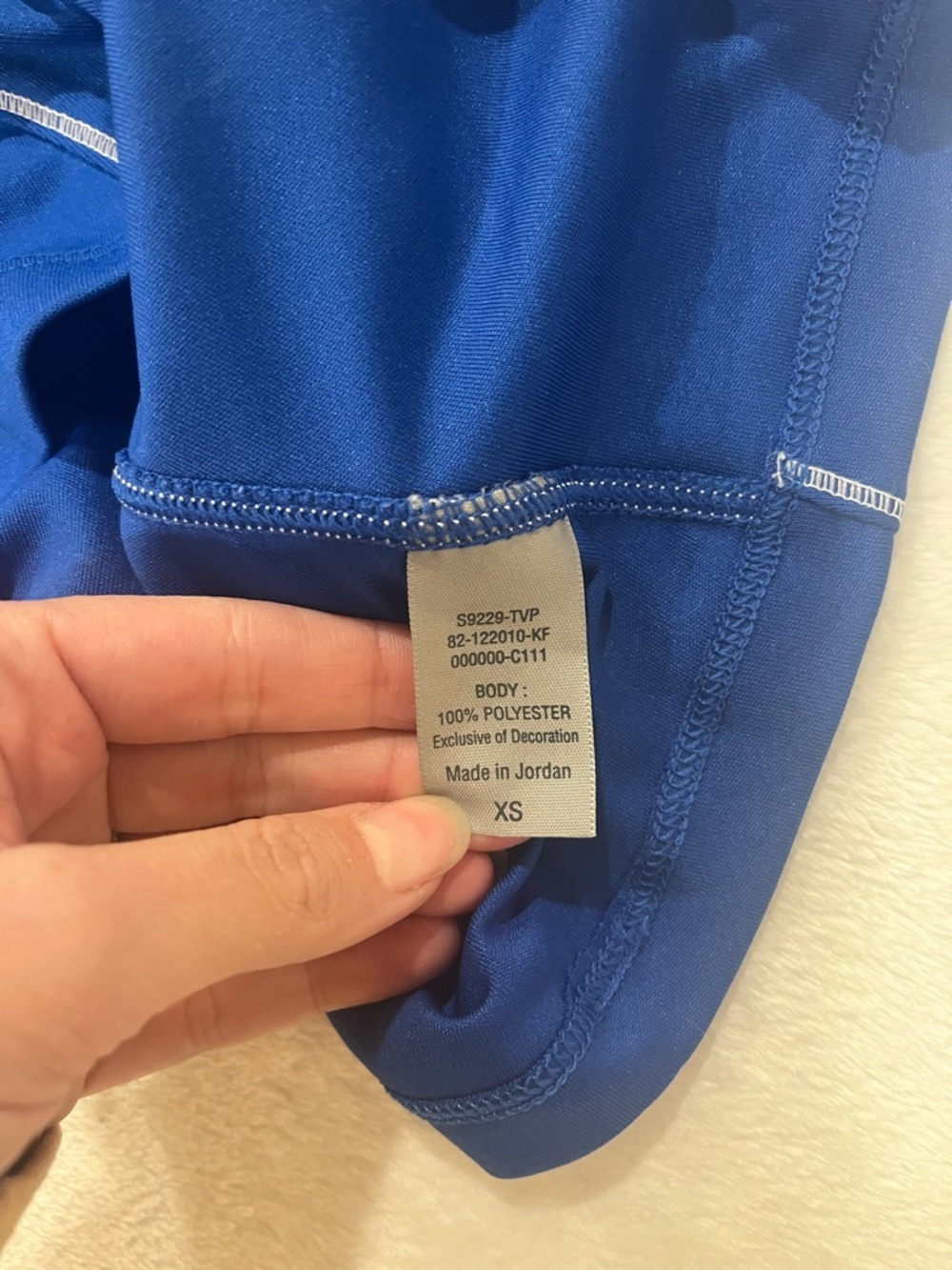 C9 by Champion Blue Active Mesh Racerback Tank Top - XS - Picture 4 of 7